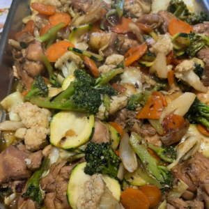 Shop suey Poulet